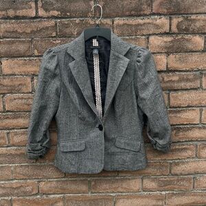 Stooshy Grey Blazer